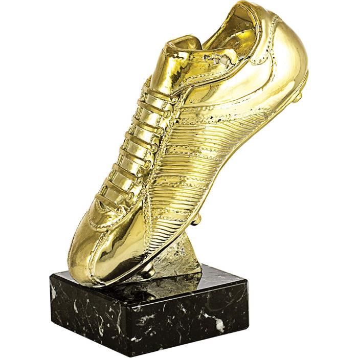 pallart art-trophies tp413 trophée de football chaussure dorée - 7413-1