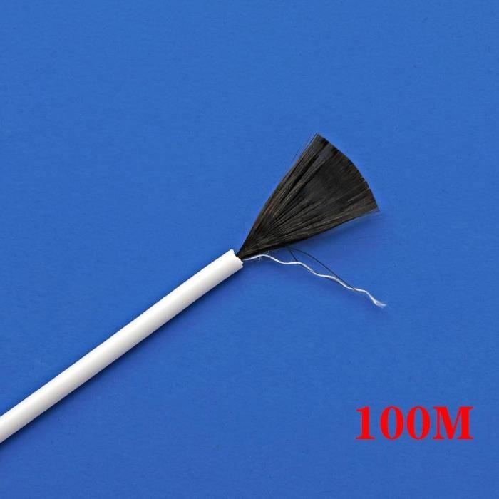 Câble Chauffant électrique En Nickel-chrome - Rouleau De 15 Mètres Pour DIY, Couvertures, Volant, Etc. - 5 Ohm/m, Résiste Jusqu'à 250°C - 4