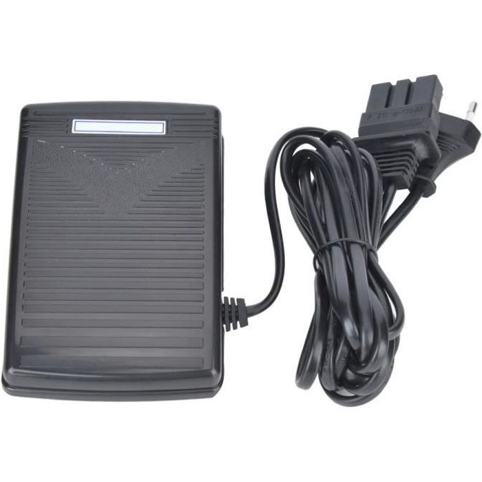 Pédale de Commande - Brother - 2700 - Prise UE 220V - Antidérapante - Ignifuge