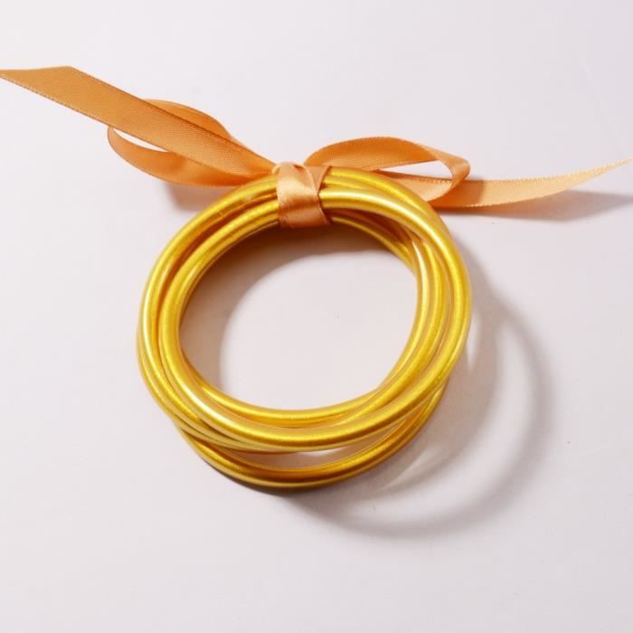 Bracelets En Chaîne En Or 14 Carats Pour Femmes Et Filles, Bracelets Délicat à Maillons En Forme