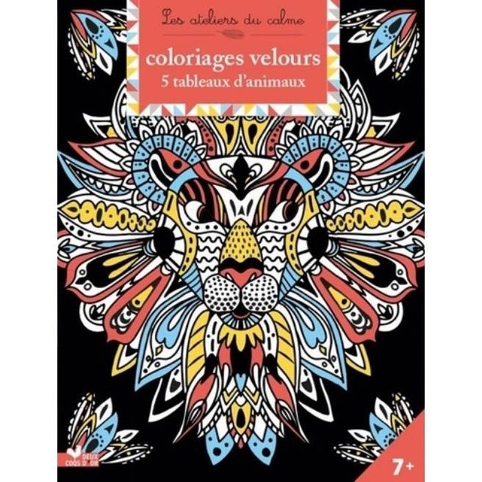 Tableau Coloriage Velours Cdiscount
