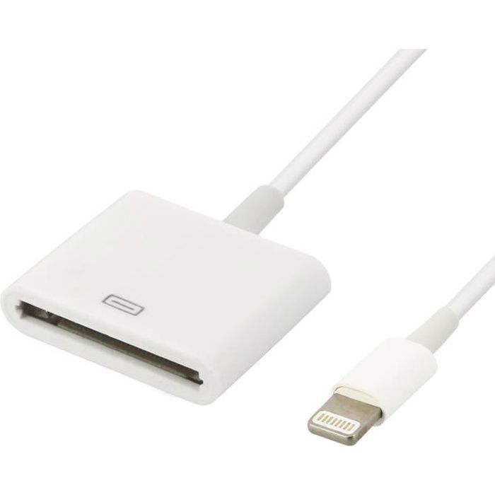 Câble 30 Broches Vers USB-C 1m - Pour Anciens IPhone/iPad/iPod, Synchronisation Et Charge