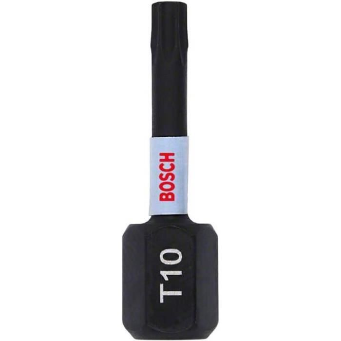 Bosch - 2 Embouts PRO Pozidriv Impact PZ2, 55 Mm - Pour Visseuse à Percussion, Jusqu'à 50x Plus Robustes