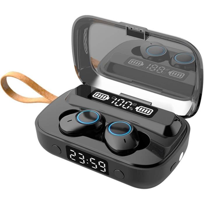 Casque Bluetooth, Casque Sans Fil Casque Intra-Auriculaire Bluetooth 5.1 Avec Microphone Intégré