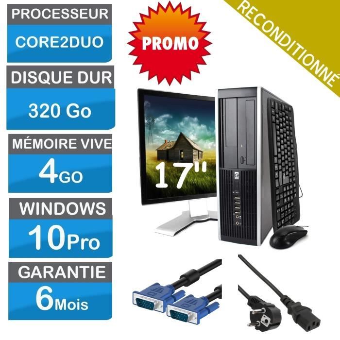 Achat PC Portable Ordinateur complet - HDD 320Go - 4Go Ram - Win10 - écran 17' pas cher