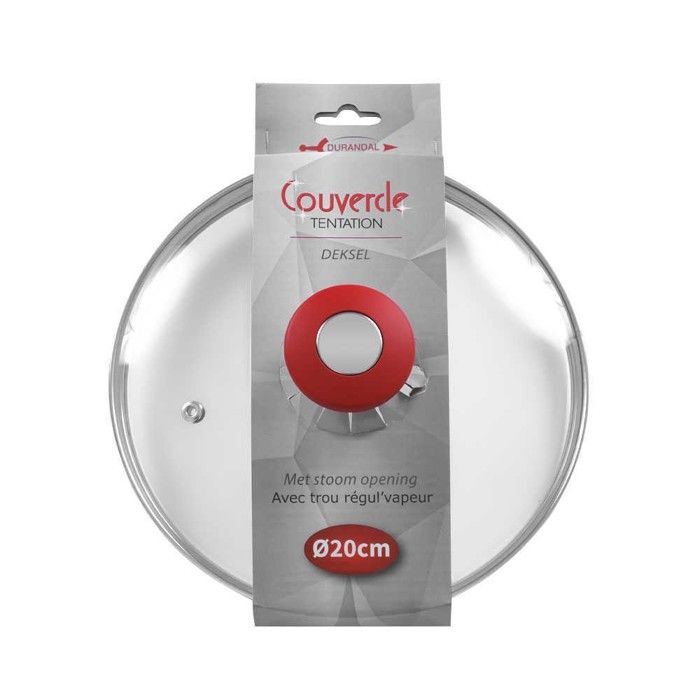 COUVERCLE EN INOX POELE 20