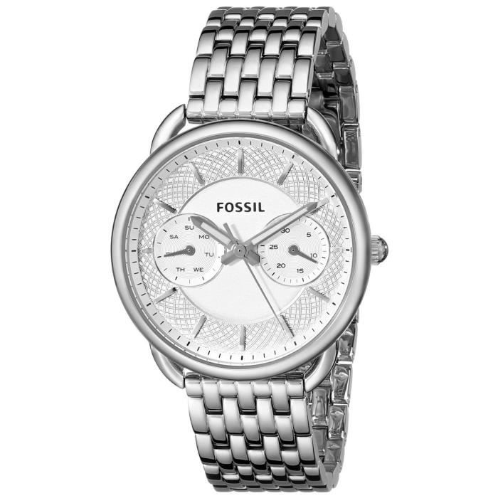 FOSSIL TAILOR FEMME 35MM BRACELET ACIER INOXYDABLE QUARTZ MONTRE ES3712 -  Cdiscount Bijouterie