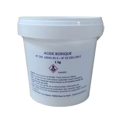 Acide Borique - Poudre Insecticide Cafards Fourmis - 1 KG - Cdiscount  Bricolage