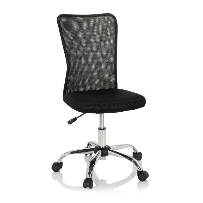Chaise De Bureau - Bleu Marine - Pivotante, Réglable En Hauteur, Assise Cuir Confortable Pour Home Office 98084043