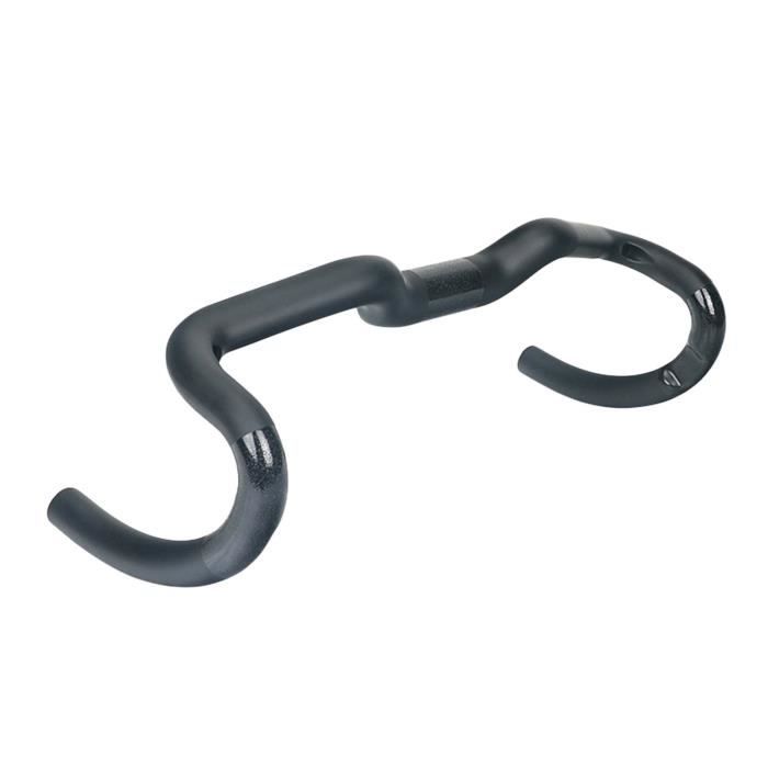 Guidon/cintre Carbone TOSEEK Intégré – Vélo Route, Drop Bar, 400/420/440 Mm