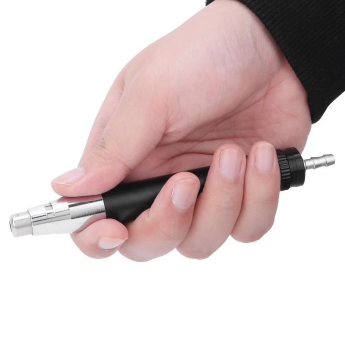 Stylo De Meulage Pneumatique 120 Degrés Micro Meuleuse D Angle 52500 Tr Min Outil De Gravure