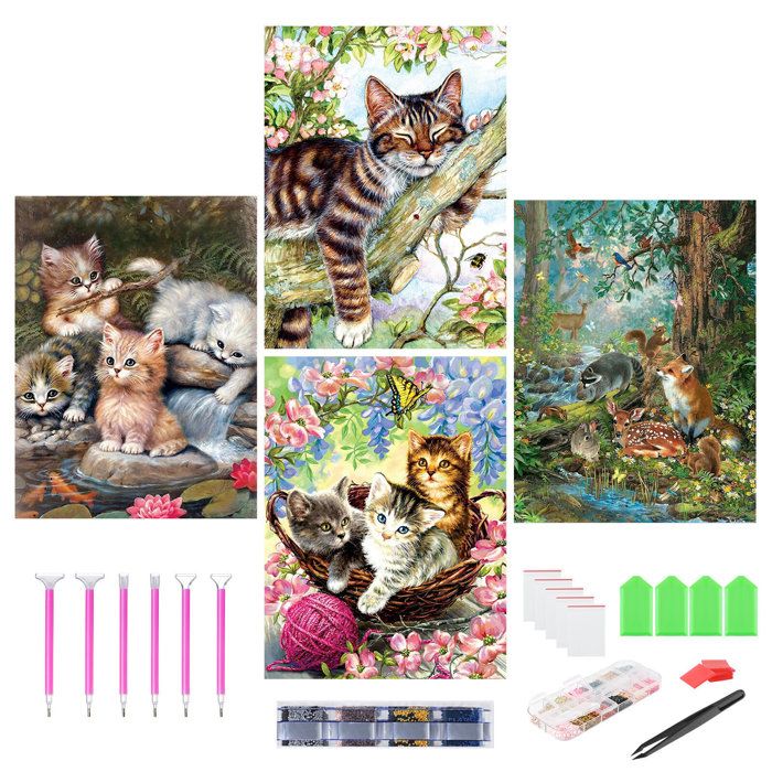 5D Diamond Painting Spieluhr DIY - Weihnachts Musikbox Mit 18-Ton Mechanik - Geschenk Für Kinder Erwachsene