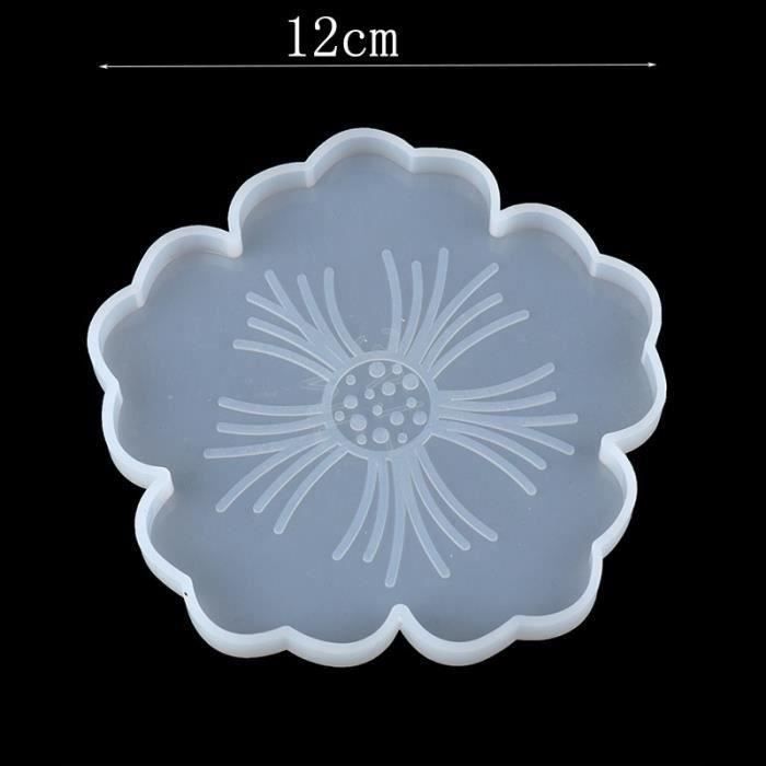 Lot De 6 Moules Silicone Résine Époxy Transparent - 3 Sphères + 3 Cubes Pour Boules De Cristal, Bougies Et Savons