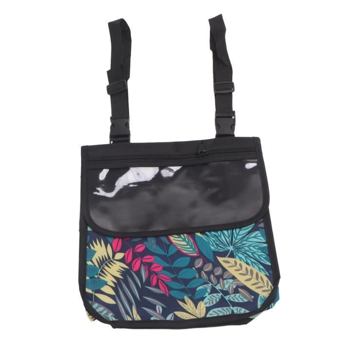 Sacoche De Guidon Vélo Enfant Colorée WLDOCA - Panier Trottinette Imperméable Avec Porte-Clés, 1L Pour Garçons Filles VTT Route