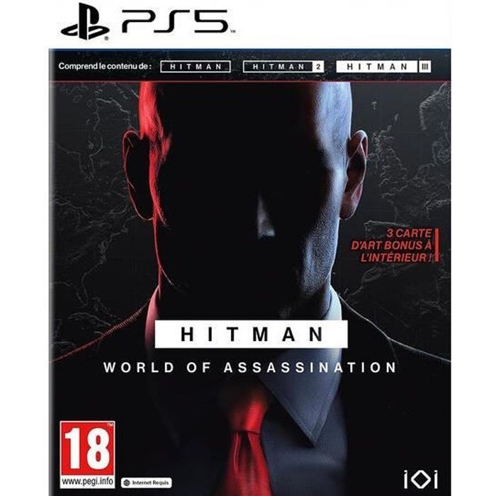 Jeu PS5 Hitman World Of Assassination Action PEGI 7+ Mode en ligne