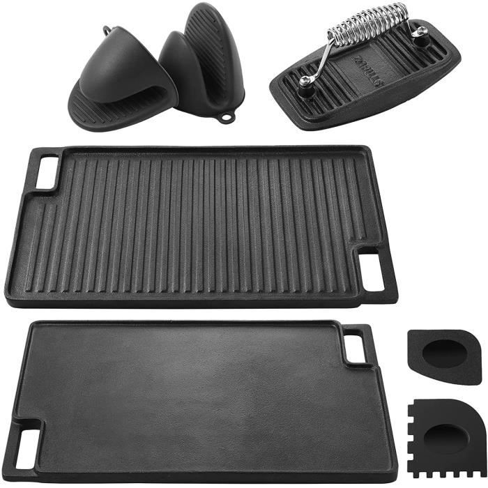 Plaque De Protection Pour Cuisinière à Induction - Maniques En Silicone Et Fibre De Verre