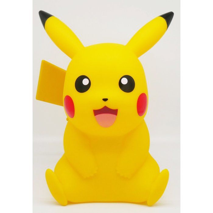 Lampe LED Pikachu - TEKNOFUN - Figurine Pikachu 40 cm - Produit officiel Pokémon - LED intégrée - Deux modes d’éclairage