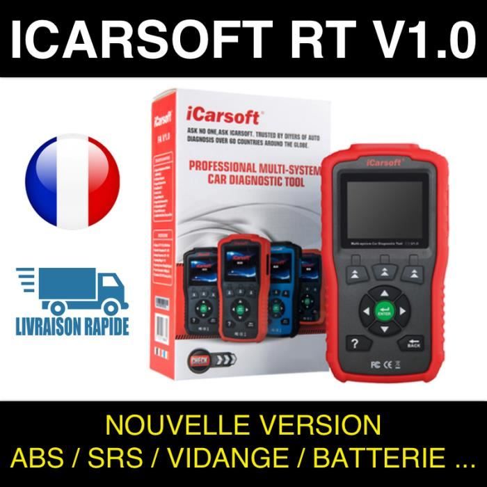 Valise De Diagnostic Auto ICarsoft LR V1.0 Pour Land Rover Et Jaguar - Français - Neuf - Garantie 2 Ans