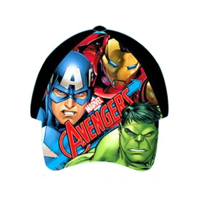Chapeau Réglable Design Captain America Hulk Iron Man Casquette D'été pour Garçon Cadeau pour Garçons Marvel Avengers Casquette pour Garçon 