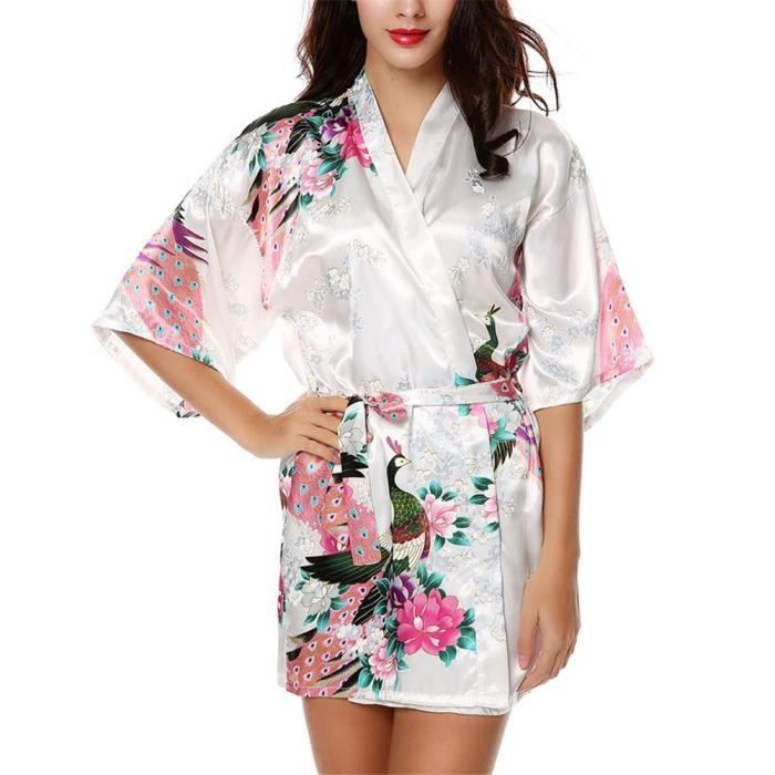robe courte kimono