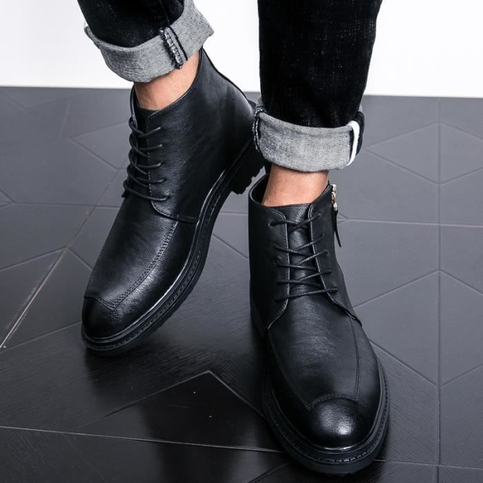 mocassin homme hiver