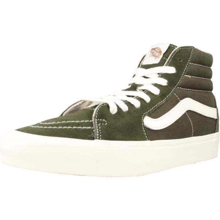 Vans Baskets - VANS - SK8-HI VR3 - Lacets - Textile - Vert