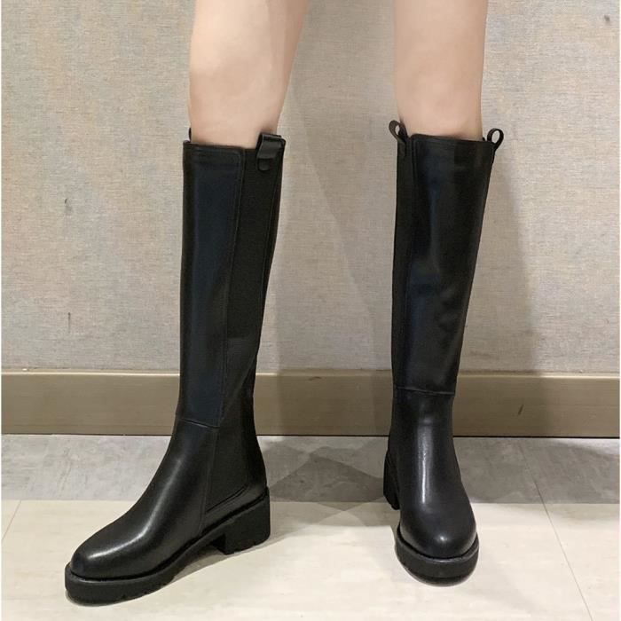 bottes femme elastique
