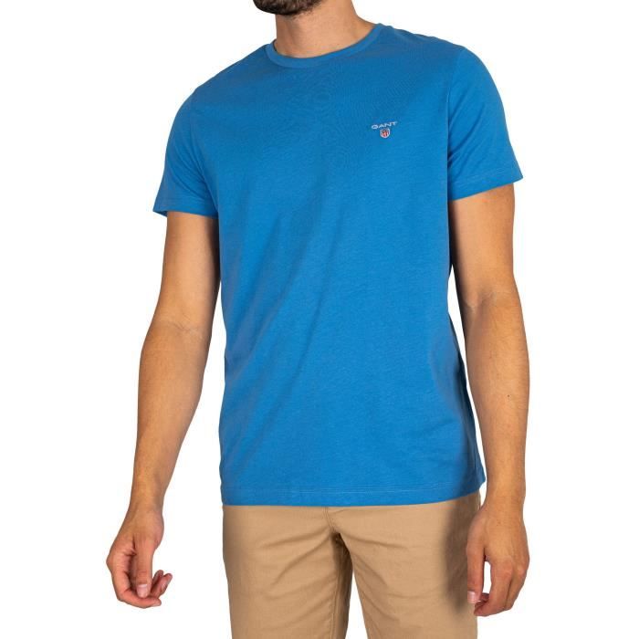 GANT T-shirt original, Bleu