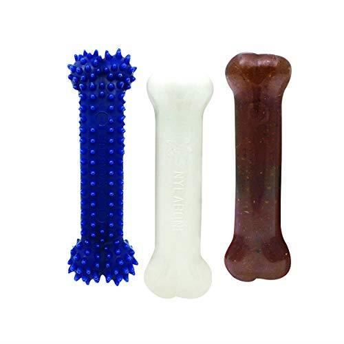 Comparer les prix de Nylabone Starter Kit Jouet à Mâcher pour Les Chiots Jusqu'à 11 kg 983912EU