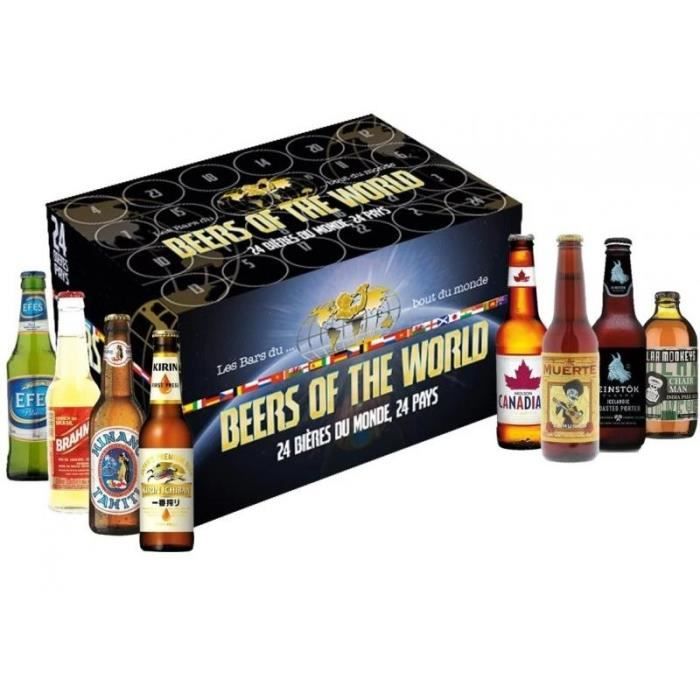 CALENDRIER DE L AVENT BEERS OF THE WORLD 24 BIERES - La cave Cdiscount