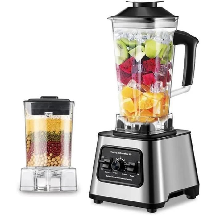 Batteur Mesko Blender 1,8 Litres Sans BPA, Mixeur Puissance