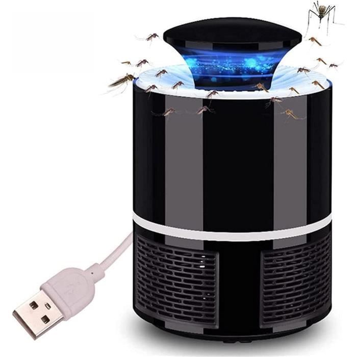 Répulsif Anti-moustiques électrique USB Portable - 2 Appareils + 60 Comprimés - Pour Maison, Camping, Extérieur