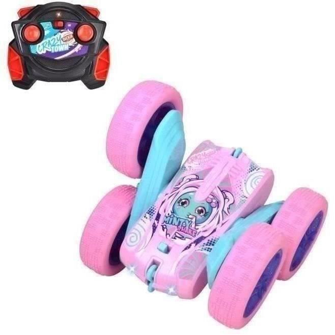 Dickie Véhicule Radiocommandé 16 cm Flippy Berry Shaker Rotation 360° Piles Incluses Dès