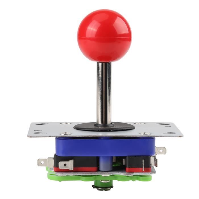 Domqga 1 pcs Classique de Style de Compétition 2/4/8 Façon Jeu Joystick Ball pour Jeux d'Arcade, Pièces de Jeux d'Arcade, Joystick Arcade