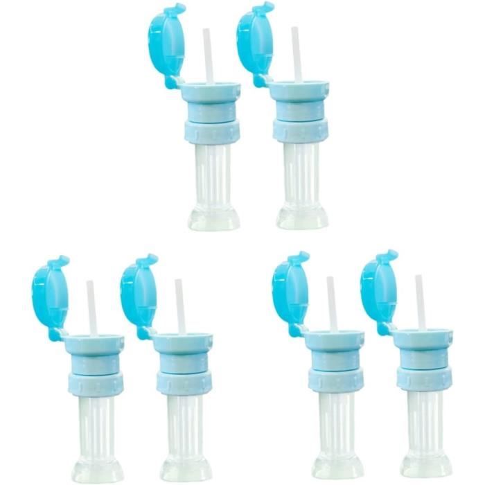 Bouchons Anti-Déversement En Silicone Pour Stanley Cup - Lot De 15 Pièces (Paille + Couvercles) - Accessoire Anti-Fuite