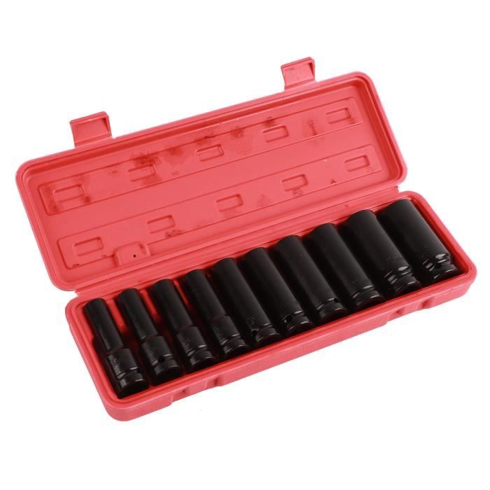 Lot De 5 Douilles à Bague Avec Joint Torique - Pour Clé à Choc Pneumatique 3/4" - Anneaux De Retenue Métal