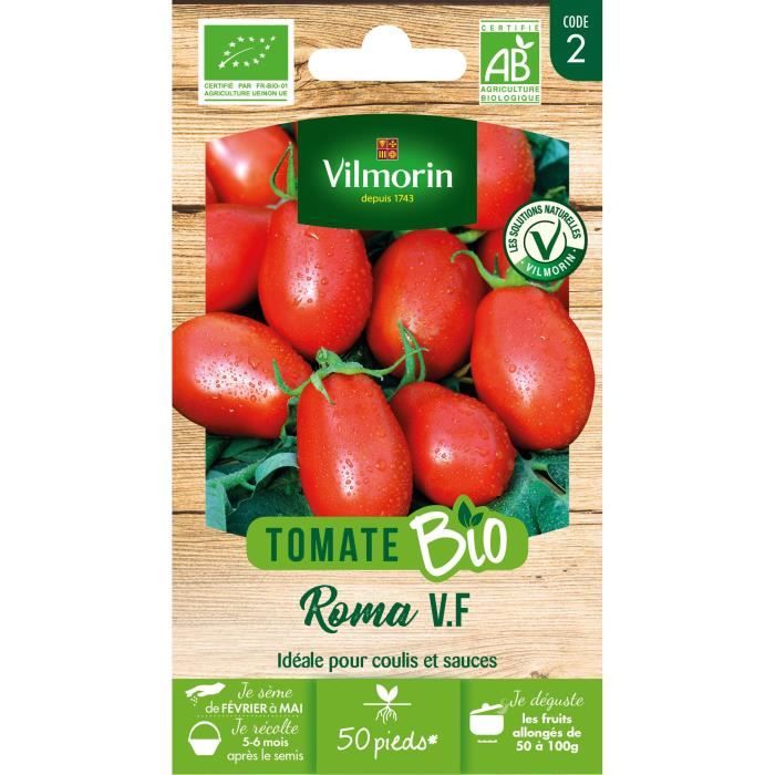 Tomate roma bio Vilmorin