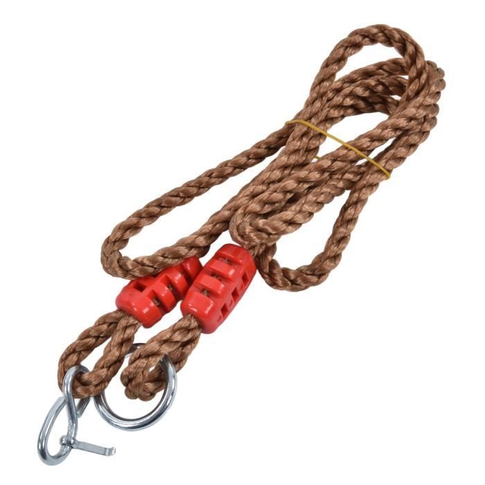 Bnineteenteam 2pcs Courroies D'oscillation D'arbre, Courroie De Sécurité Forte Parfaite Pour L'oscillation D'arbre Et Les Hamacs Et Les Balançoires De Disque Installations D'amusement