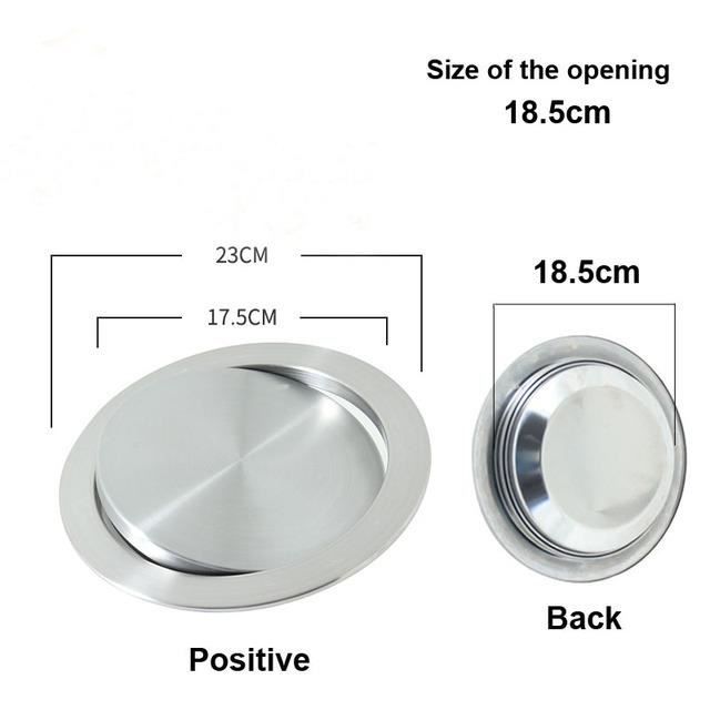Couvercle En Acier Inoxydable Pour Plateau De Communion - Protection Hygénique Avec Croix