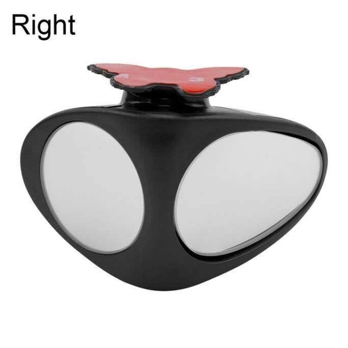 KIMISS Miroir De Plongée HSJ 928 – Rétroviseur 360° – Léger (35 G) – Noir Ou Blanc – Pour Plongée, Apnée, Accrochage Latéral Bateau