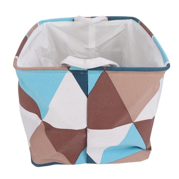 Dooxi Gros Panier De Rangement Pliable En Tissu - Sac à Linge Avec Poignées Pour Vêtements Et Jouets