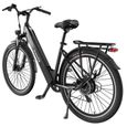 Vélo électrique de ville 26" Shimano 7-Vitesses - BAFANG 250W - Batterie 20Ah - Autonomie 120 km - Noir-1