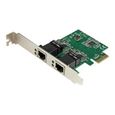 StarTech.com Carte réseau PCI Express à 2 ports Gigabit Ethernet - Adaptateur NIC PCIe GbE (ST1000SPEXD4)-1