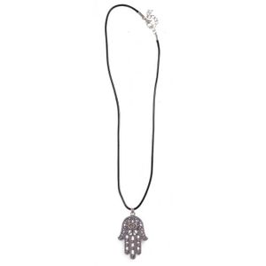 Pendentif Main De Fatima (Hamsa) En Argent 925 - Dimensions 19x15 Mm - Pour Femme, Homme, Enfant - NKlaus