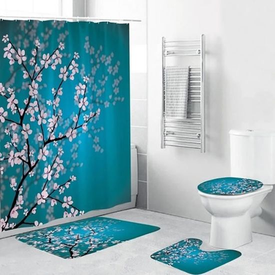 Couvercle de WC avec SoftClose Fonction,Abattant WC en Duroplaste Siège de  Toilette Design Déco, Bambou Noir
