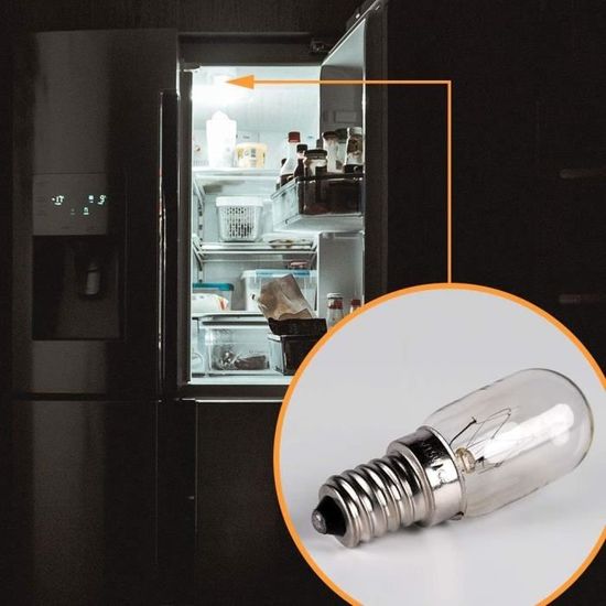 Lot De 10 Ampoules Pygmées 15W B15 - Blanc Chaud 2700K - Pour Appareils électroménagers