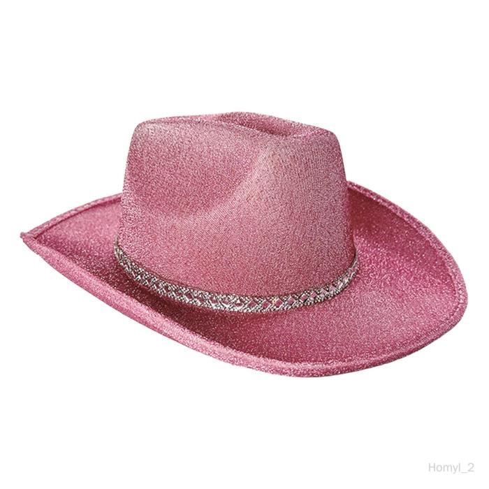 Chapeau de cowboy de paille Westerns Costume de cowboy Chapeau de fête de  scène adulte
