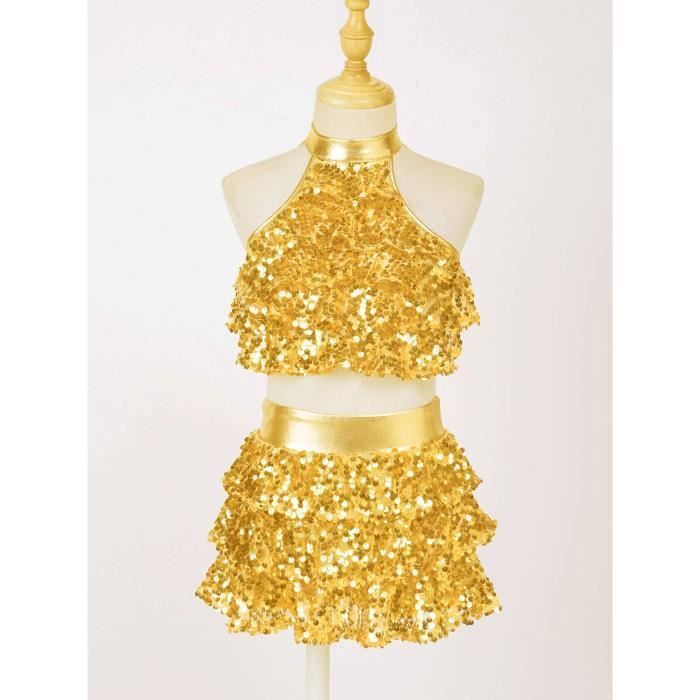 Jupe paillette fille deals