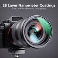 Filtre UV Nano-X K&F CONCEPT 95mm MRC HD Super Mince Multi-Couches Haute-Transmittance pour Appareil Photo-2