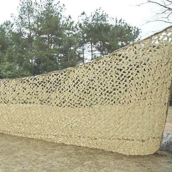 NEWFUN Filet De Camouflage, 5 X 5 M, Filet De Camouflage Pour La Chasse, Le Camping, Les Forêts, Les Jardins Et Autres Scènes